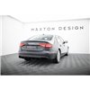 Maxton - Diffuseur Arrière Complet Audi A4 B8 Facelift (Version avec double échappement des deux côtés) 