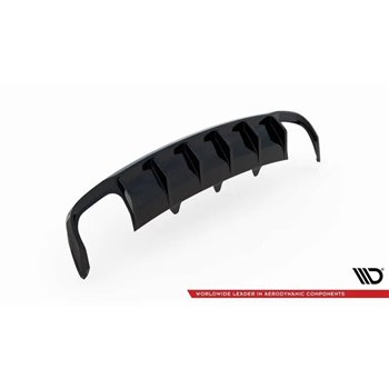 Maxton - Diffuseur Arrière Complet Audi A4 B8 Facelift (Version avec double échappement des deux côtés) 