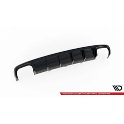 Maxton - Diffuseur Arrière Complet Audi A4 B8 Facelift (Version avec double échappement des deux côtés) 