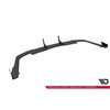 Maxton - Street Pro Central Diffuseur Arriere Audi A5 F5 Facelift Rouge + Rabats Brillant
