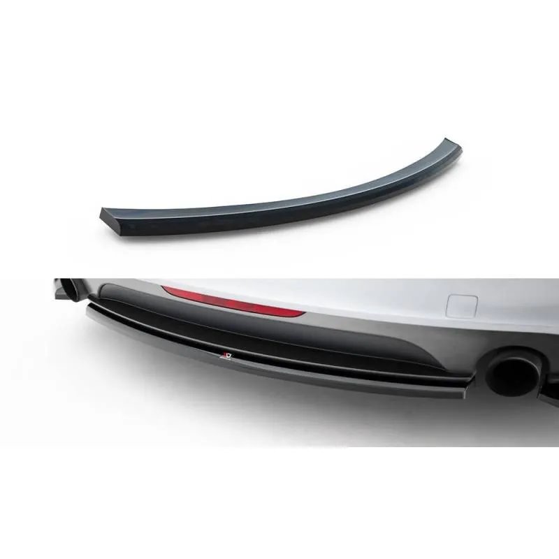 Maxton - Central Arriere Splitter Audi TT S-Line 8J Facelift