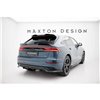 Maxton - Arriere Lame (avec une barre verticale) Audi Q8 Mk1 