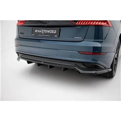 Maxton - Arriere Lame (avec une barre verticale) Audi Q8 Mk1 