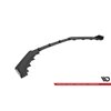 Maxton - Street Pro Lame Du Pare-Chocs Avant Hyundai Veloster N Mk2 Noir-Rouge + Rabats Brillant