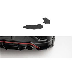 Maxton - Street Pro Lame Du Pare Chocs Arriere Hyundai Veloster N Mk2 Noir-Rouge