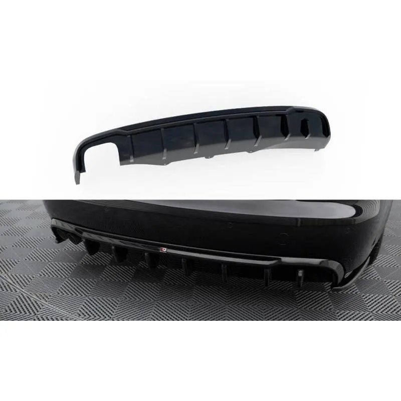 Maxton - Diffuseur Arrière Complet Audi A4 B8 (Version double échappement simple face)