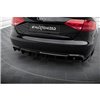 Maxton - Diffuseur Arrière Complet Audi A4 B8 (Version double échappement simple face) 