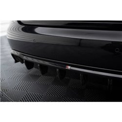 Maxton - Diffuseur Arrière Complet Audi A4 B8 (Version double échappement simple face) 