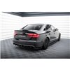 Maxton - Diffuseur Arrière Complet Audi A4 B8 (Version double échappement simple face) 