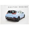 Maxton - Street Pro Lame Du Pare Chocs Arriere Hyundai Veloster N Mk2 Noir