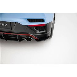 Maxton - Street Pro Lame Du Pare Chocs Arriere Hyundai Veloster N Mk2 Noir
