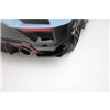 Maxton - Street Pro Lame Du Pare Chocs Arriere Hyundai Veloster N Mk2 Noir + Rabats Brillant 