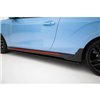 Maxton - Street Pro Rajouts Des Bas De Caisse Hyundai Veloster N Mk2 Noir