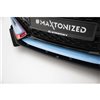 Maxton - Street Pro Lame Du Pare-Chocs Avant Hyundai Veloster N Mk2 Noir + Rabats Brillant 