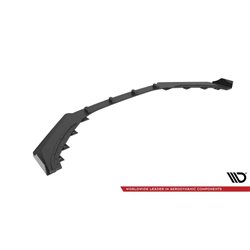 Maxton - Street Pro Lame Du Pare-Chocs Avant Hyundai Veloster N Mk2 Noir + Rabats Brillant 