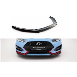 Maxton - Lame Du Pare-Chocs Avant V.1 Hyundai Veloster N Mk2