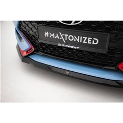 Maxton - Lame Du Pare-Chocs Avant V.1 Hyundai Veloster N Mk2 