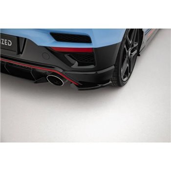 Maxton - Lames De Pare-Chocs Arrière Latérales Hyundai Veloster N Mk2 