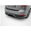 Maxton - Street Pro Central Diffuseur Arriere Ford Focus ST Mk3 Facelift Noir-Rouge