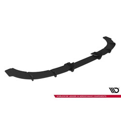 Maxton - Street Pro Central Diffuseur Arriere Ford Focus ST Mk3 Facelift Noir-Rouge