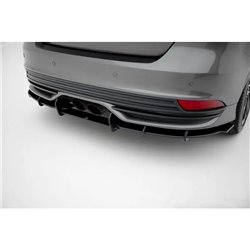 Maxton - Street Pro Central Diffuseur Arriere Ford Focus ST Mk3 Facelift Rouge