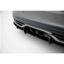 Maxton - Street Pro Central Diffuseur Arriere Ford Focus ST Mk3 Facelift Rouge