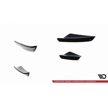 Maxton - Ailes de pare-chocs avant (Canards) Audi A3 S-Line Sedan / S3 Sedan 8Y Facelift