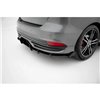 Maxton - Street Pro Central Diffuseur Arriere Ford Focus ST Mk3 Facelift Noir + Rabats Brillant 