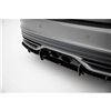 Maxton - Street Pro Central Diffuseur Arriere Ford Focus ST Mk3 Facelift Noir + Rabats Brillant 