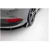 Maxton - Street Pro Central Diffuseur Arriere Ford Focus ST Mk3 Facelift Noir + Rabats Brillant 