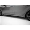 Maxton - Street Pro Rajouts Des Bas De Caisse Ford Focus ST Mk3 Facelift Noir + Rabats Brillant 