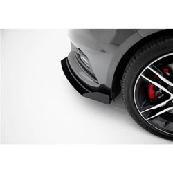 Maxton - Street Pro Lame Du Pare-Chocs Avant Ford Focus ST Mk3 Facelift Noir + Rabats Brillant 
