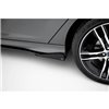 Maxton - Street Pro Rajouts Des Bas De Caisse Ford Focus ST Mk3 Facelift Noir-Rouge + Rabats Brillant