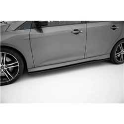 Maxton - Street Pro Rajouts Des Bas De Caisse Ford Focus ST Mk3 Facelift Noir