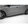 Maxton - Street Pro Rajouts Des Bas De Caisse Ford Focus ST Mk3 Facelift Noir-Rouge