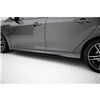 Maxton - Street Pro Rajouts Des Bas De Caisse Ford Focus ST Mk3 Facelift Noir-Rouge
