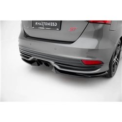 Maxton - Lames De Pare-Chocs Arrière Latérales V.3 Ford Focus ST Mk3 Facelift 