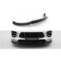 Maxton - Lame Du Pare-Chocs Avant Porsche Macan Turbo Mk1