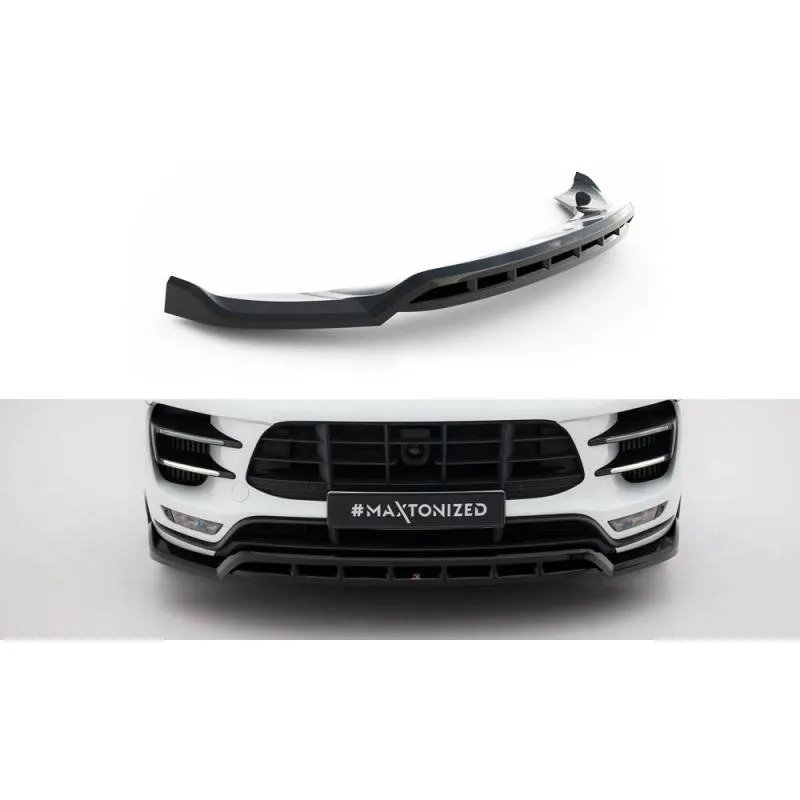 Maxton - Lame Du Pare-Chocs Avant Porsche Macan Turbo Mk1