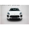 Maxton - Lame Du Pare-Chocs Avant Porsche Macan Turbo Mk1 