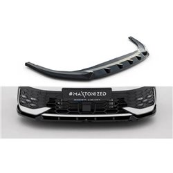 Maxton - Lame Du Pare-Chocs Avant V.2 Volkswagen Golf GTI / GTE / R-Line Mk8 Facelift
