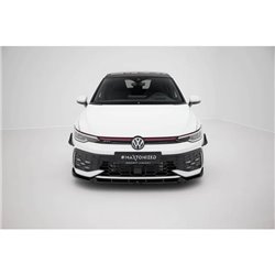 Maxton - Lame Du Pare-Chocs Avant V.2 Volkswagen Golf GTI / GTE / R-Line Mk8 Facelift 