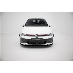 Maxton - Lame Du Pare-Chocs Avant V.1 Volkswagen Golf GTI / GTE / R-Line Mk8 Facelift 