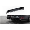 Maxton - Rajout Du Pare-Chocs Arriere + Faux Pot D'échappement Seat Leon ST FR Mk4 Noir Brillant \ Noir