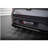Maxton - Rajout Du Pare-Chocs Arriere + Faux Pot D'échappement Seat Leon ST FR Mk4 Noir Brillant \ Noir