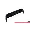 Maxton - Rajout Du Pare-Chocs Arriere + Faux Pot D'échappement Seat Leon ST FR Mk4 Noir Brillant \ Noir