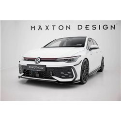 Maxton - Lame Du Pare-Chocs Avant V.3 Volkswagen Golf GTI / GTE / R-Line Mk8 Facelift 