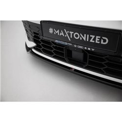 Maxton - Lame Du Pare-Chocs Avant V.3 Volkswagen Golf GTI / GTE / R-Line Mk8 Facelift 