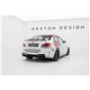 Maxton - Street Pro Central Diffuseur Arriere BMW 1 M Coupe E82 Noir-Rouge