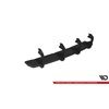 Maxton - Street Pro Central Diffuseur Arriere BMW 1 M Coupe E82 Noir-Rouge